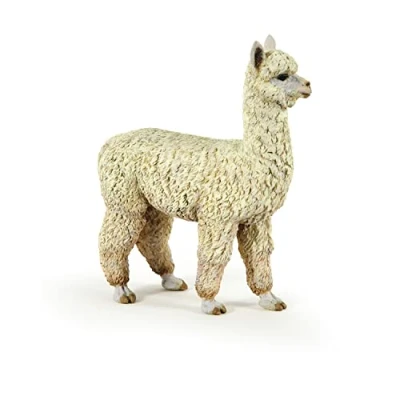 Afbeelding van Papo Handgeschilderde Figuurtjes Wild Dierenrijk Alpaca 50250 Verzamelbaar voor kinderen Geschikt jongens en meisjes Vanaf 3 jaar