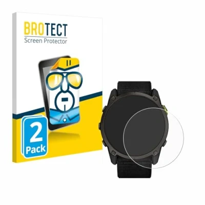 Afbeelding van BROTECT (2 Stuks) Schermbeschermer voor Garmin Enduro 3 Screen Protector Transparant