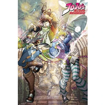 Afbeelding van GB eye JoJo&#039;s Bizarre Adventure Joseph en Ceasar 61 x 91,5 cm Maxi Poster