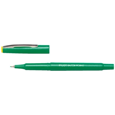 Afbeelding van Fineliner PILOT Razor Point SW 10 PP groen 0.4mm
