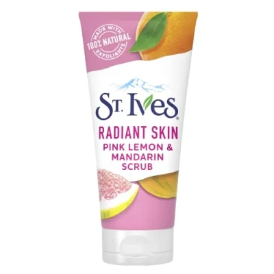 Afbeelding van St Ives 150ml Radiant Skin Pink Lemon &amp; Orange Scrub (Verpakking kan variëren)