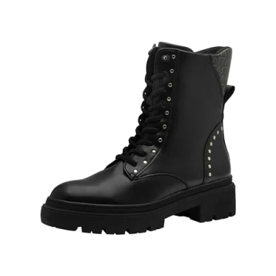 Afbeelding van Marco Tozzi Dames Bootie Laced 2 25227 43 Modelaarzen, Black Comb, 41 EU, Com., EU