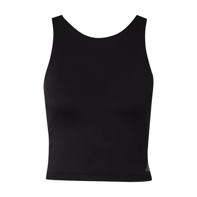 Afbeelding van adidas Performance YOGA Cropped WITH Inner Shelf Top, Dames, Maat: Small, Black