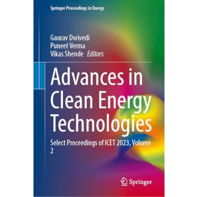 Afbeelding van Springer Proceedings in Energy Advances Clean Technologies
