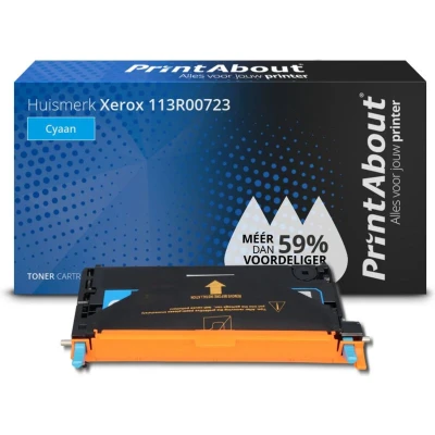 Afbeelding van Huismerk Xerox 113R00723 Toner Cyaan