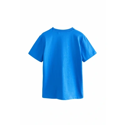 Afbeelding van Next Short Sleeve Graphic Regular FIT Tshirt print voor kinderen, Maat: 110, Blue stay cool