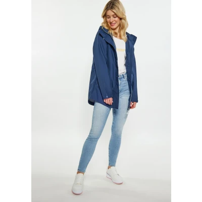 Afbeelding van DREIMASTER Dames Regenjas M / Marine 100% Polyester (Gerecycled)