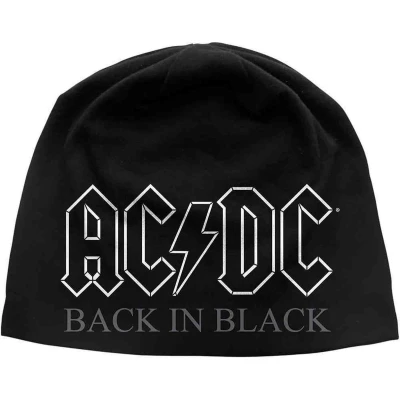Afbeelding van AC/DC Back In Black Beanie Muts Zwart