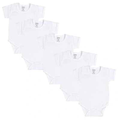 Afbeelding van TupTam Baby Jongens Romper met Korte Mouwen 5 Pack, Kleurenmix 4, 80