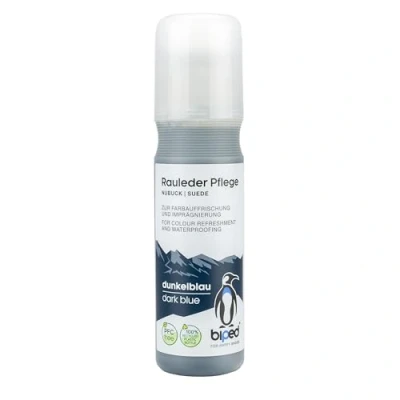 Afbeelding van biped Suèdeverzorging Kleurverfrissing en impregnatie Velours nubuck stick met opbrengspons 75 ml z2790(donkerblauw)