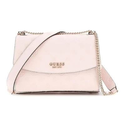 Afbeelding van GUESS Schoudertas Phoebe Convertible Xbody Flap Bag Rose Water Logo Roze