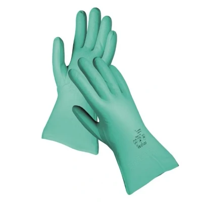 Afbeelding van Werkhandschoen chemisch nitril gecoat, 10/XL, CERVA, Groen Geschikt voor Veehouderij
