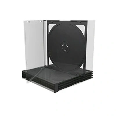 Afbeelding van CD Jewelcase for 2 discs, 10.4mm, black tray
