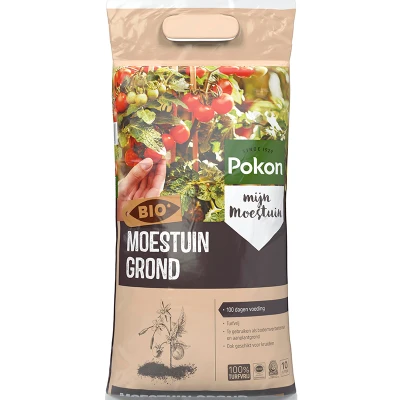 Afbeelding van Moestuingrond Pokon 10 L (Biologisch, RHP, MPS)