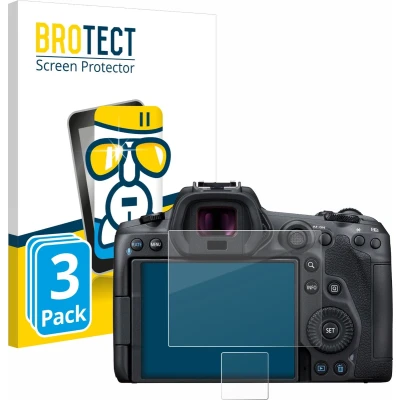 Afbeelding van BROTECT Glas Screen Protector voor Canon EOS R5 (3 Stuks) Schermbeschermer [9H Hardheid, Beschermglas Folie niet Gehard Glas]