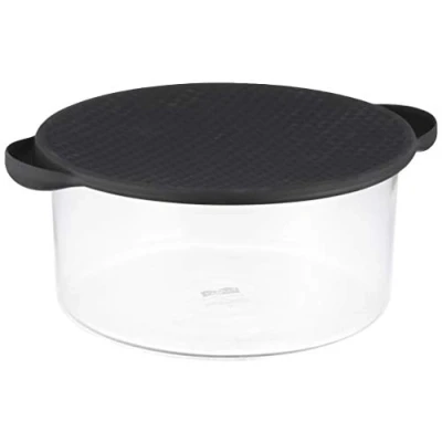 Afbeelding van Bodum HOT POT schaal met deksel (vaatwasser, oven, vriesvak, 2,5 liter), zwart