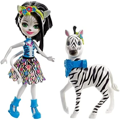 Afbeelding van Enchantimals FKY75 Grote dieren Zelena Zebra