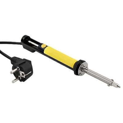 Afbeelding van MC POWER desoldeerpomp met verwarming, EPH 40, 230 V, 40 watt voor het losmaken van soldeerverbindingen, afzuigen vloeibaar soldeertin