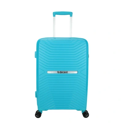 Afbeelding van Decent Cross One Trolley 66 light blue Harde Koffer