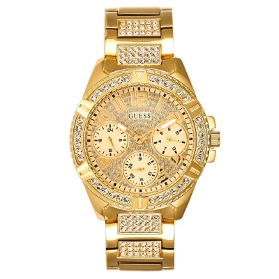 Afbeelding van Guess W1156L2 horloge Horloges Goudkleur