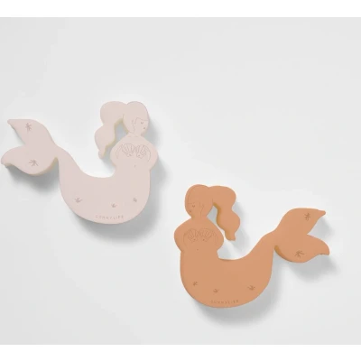 Afbeelding van Sunnylife Kids Splash Time Zeemeermin Schep Siliconen Set van 2 Stuks Circus Multicolor