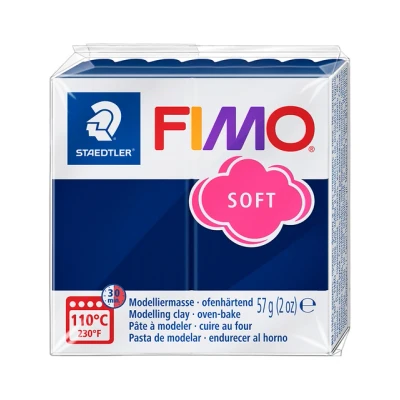 Afbeelding van Fimo soft boetseerklei 56 g windsorblauw