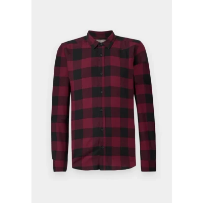 Afbeelding van Only &amp; Sons Onsgudmund Checked Shirt Overhemd, Heren, Maat: XS, Cabernet