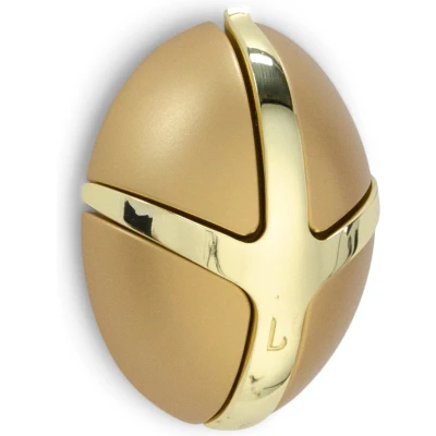 Afbeelding van Spinder Design Kapstok Tick goud / verchroomd