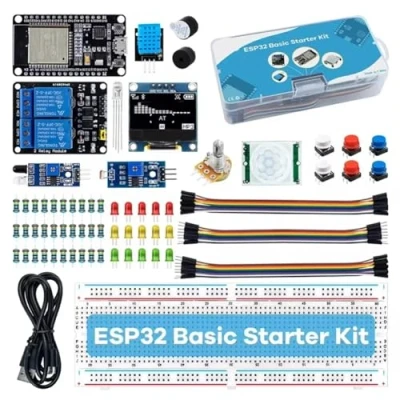 Afbeelding van TECNOULAB 1 x ESP32 Basic Starter Kit ESP 32S WiFi Bluetooth Development Board Learning