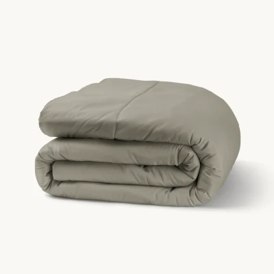 Afbeelding van Tot 70% korting Dekbed zonder overtrek Taupe 2 in 1
