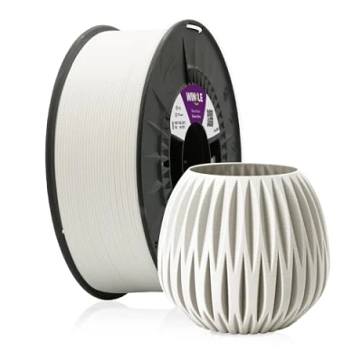 Afbeelding van Winkle PLA 3D850 filament 2,85 mm, ijswit, voor 3D printen, 1000 kg spoel