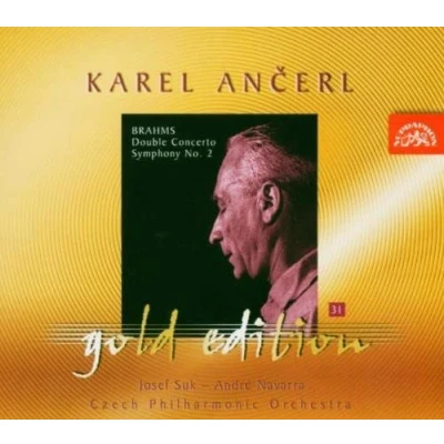 Afbeelding van Czech Philharmonic Orchestra, Karel Ančerl Gold Edition 31. Brahms: Double Concerto, Symphony No.2 (CD)