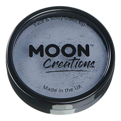 Afbeelding van Moon Creations Professionele watergeactiveerde gezichtsverf donkergrijs