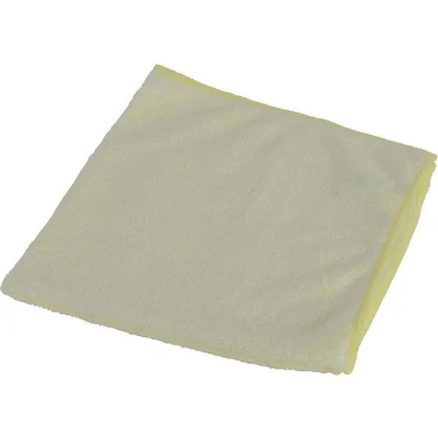 Afbeelding van Microvezeldoek Light gebreid ca. 240 grams set à 10 ca.38x38 cm geel