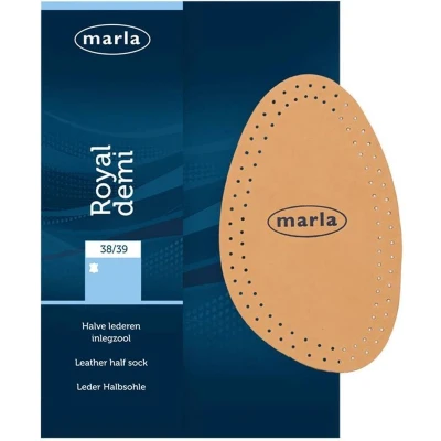Afbeelding van Marla Royal demi Lederen halve inlegzool