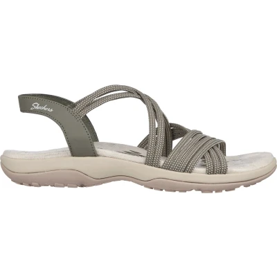 Afbeelding van Skechers Reggae Slim Turn It Up Olijf Textiel