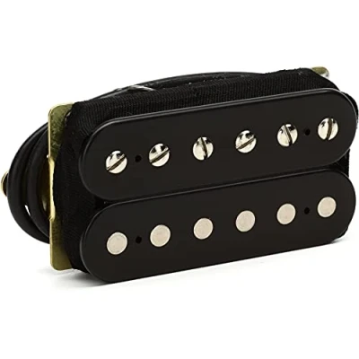 Afbeelding van DiMarzio DP 155FBK The Tone Zone, zwart met Nickel Pole Pieces