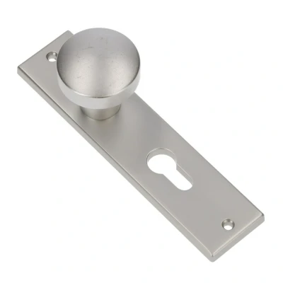Afbeelding van Ami Knopkortschild diameter knop 50mm 178x43x7mm PC 55 aluminium F 1