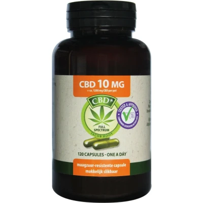 Afbeelding van Jacob Hooy CBD Plus 10mg 120 Capsules