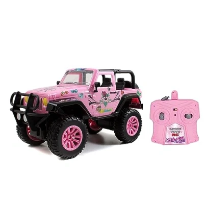 Afbeelding van RC Jeep Wrangler Roze