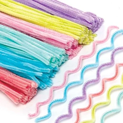 Afbeelding van Baker Ross AX696 Pijpreinigers Pakket Van 120, Ambachtelijke Versieringen, Ideaal Voor Winterkunst En Knutselprojecten Kinderen
