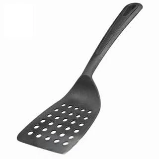 Afbeelding van Westmark Spatel, hittebestendig tot 270 C, breedte contactoppervlak en speciaal afgeplatte rand, kunststof, Gentle, zwart, 28372275, 310 x 93 35 mm