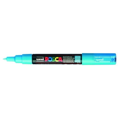 Afbeelding van Uni Posca Paintmarker Pc 1mc, 0,7 Mm, Lichtblauw