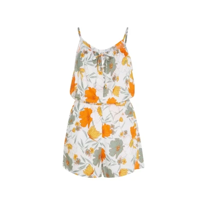 Afbeelding van O&#039;Neill Jumpsuit, Dames, Maat: Medium, White bluemchen