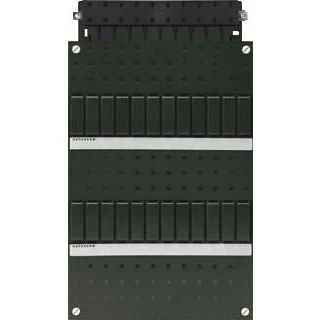 Afbeelding van ABB Hafonorm groepenkast HLD leeg 2x 3 fase busboard split 2 rails