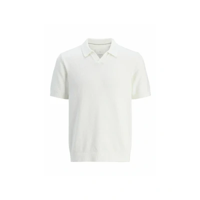 Afbeelding van Jack &amp; Jones Premium Poloshirt, Heren, Maat: Large, Cloud dancer