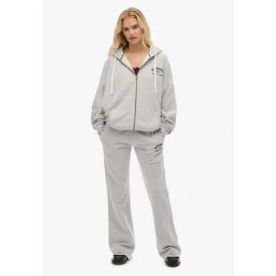 Afbeelding van Athletic Essentials Oversized Hoodie met Rits Light Grey Grootte: 34