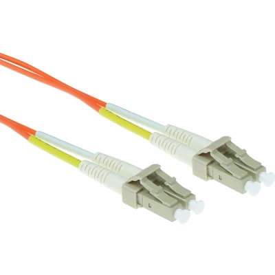 Afbeelding van ACT RL9515 Glasvezel Patchkabel Duplex LSZH LC/LC 50/125µm OM2 15 meter
