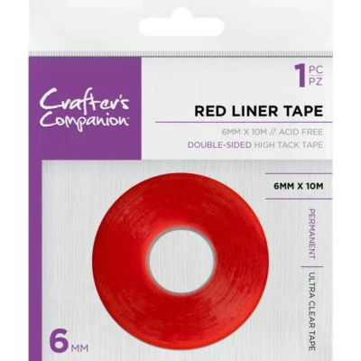Afbeelding van Crafter&#039;s Companion Red Liner Dubbelzijdige Tape (6mm)