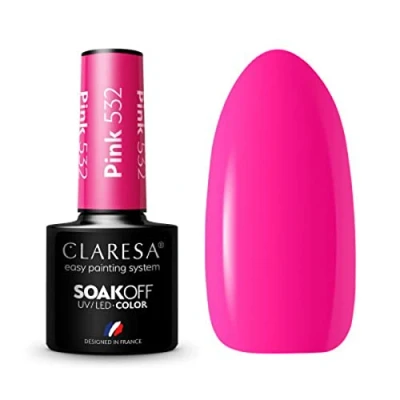 Afbeelding van CLARESA gellak ROZE 532 5g